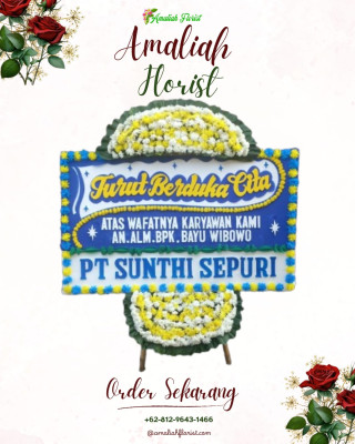 Papan Bunga Duka di Gita