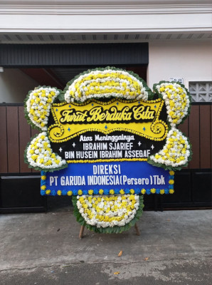 Papan Bunga Duka di Gita